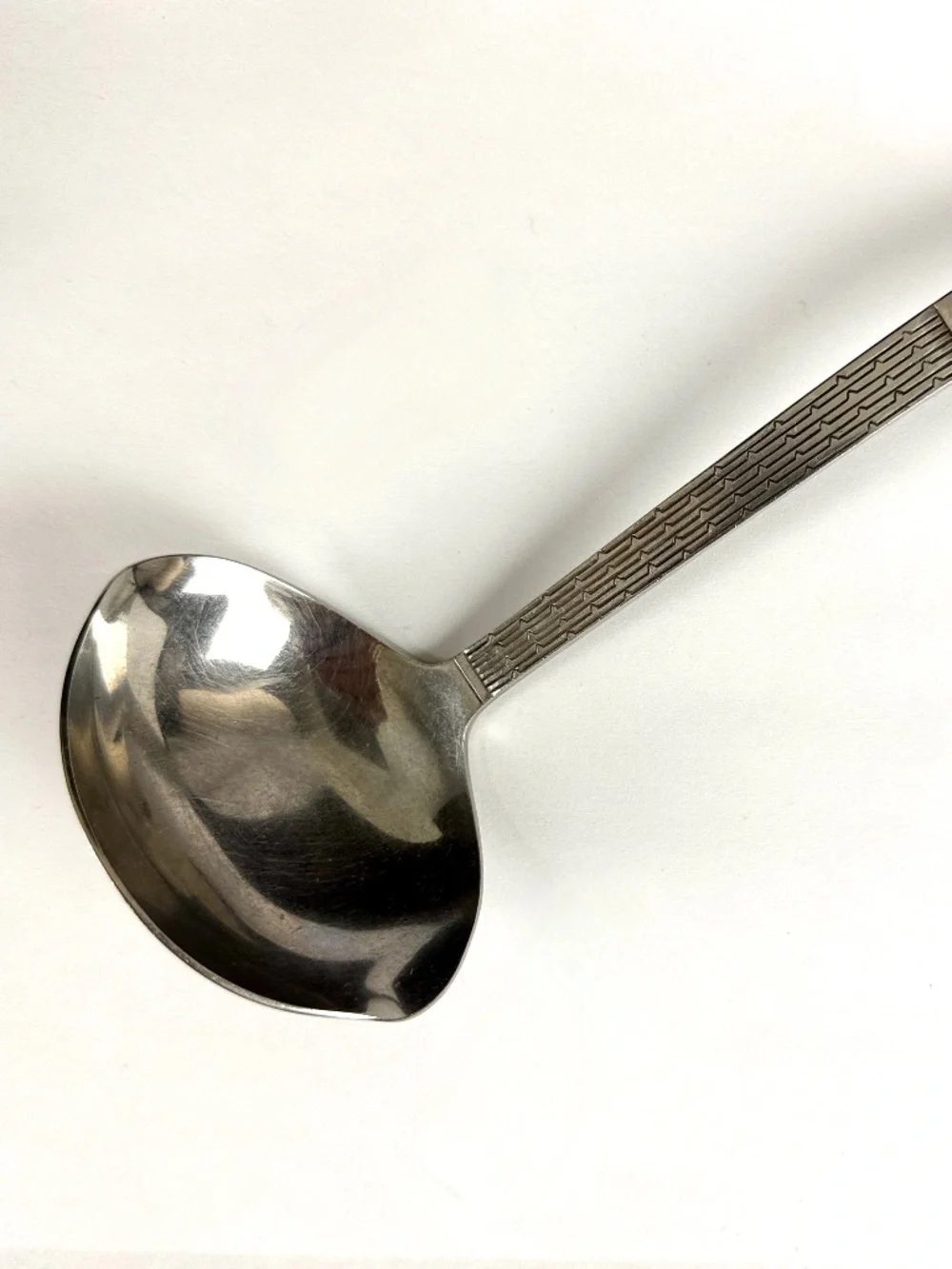 Vintage Cosmos CSM18 Stainless Steel Ladle Japan 18 8 Mid Century Modern EUC
